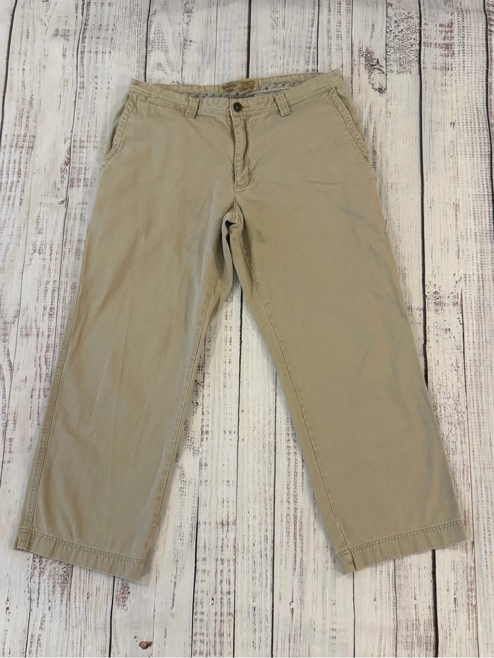 Vintage Lee Dungarees Can’t Bust’em Men’s 36X30 Tank Khaki Chino Pants 90s Y2K